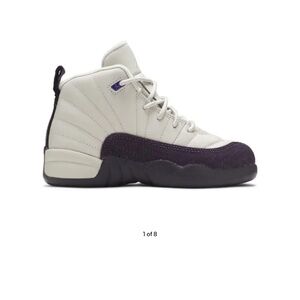 Air Jordan 12 Retro Desert Sand Sneakers Shoes Size 1.5Y